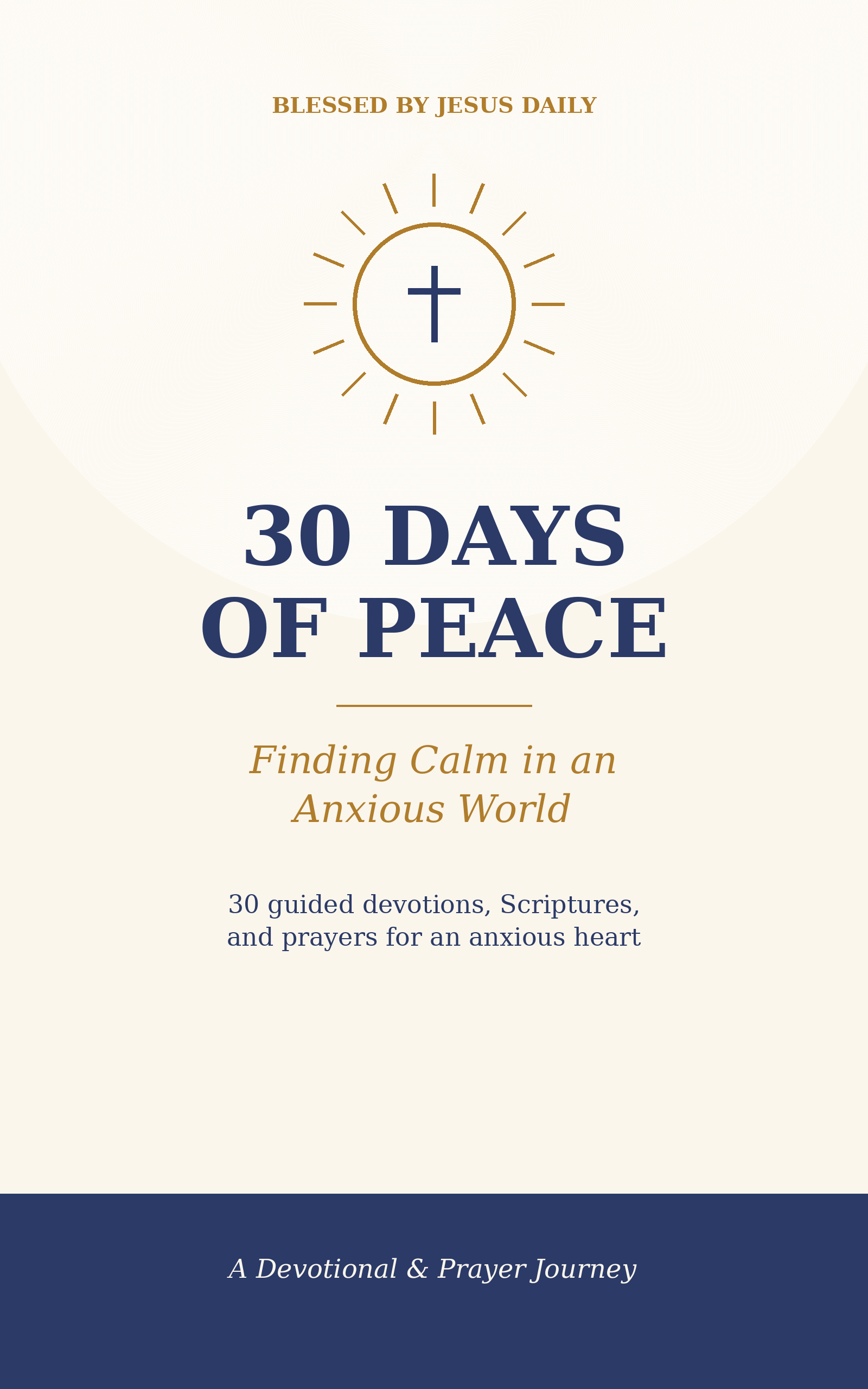 30 Days of Peace devotional cover